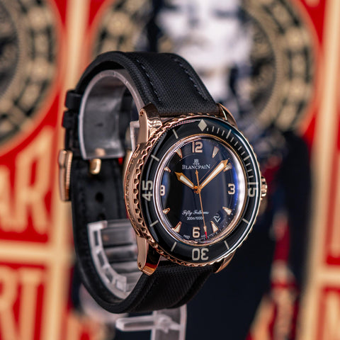 Blancpain Fifty Fathoms Automatique Red Gold 45MM 5015-3630-52A