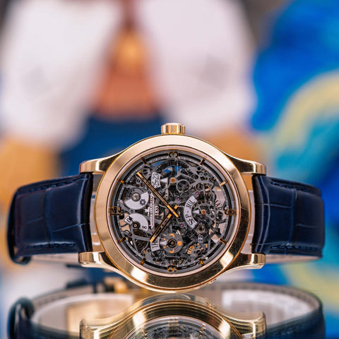 Jaeger-LeCoultre Master Eight Days Perpetual Skeleton Dial Q16124SQ