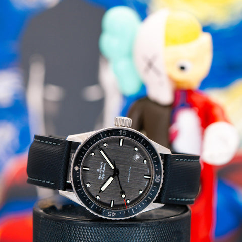 Blancpain Fifty Fathoms Bathyscaphe Titanium Anthracite Dial 5000-1210-G52A