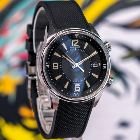 Jaeger-LeCoultre  watch with black dial