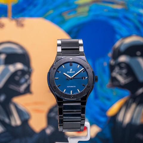 Hublot Classic Fusion Blue Dial 510.CM.7170.CM