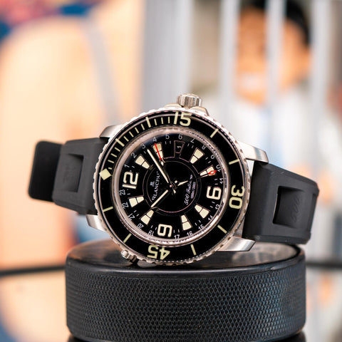 Blancpain Fifty Fathoms 500 Fathoms GMT Limited Edition 50021-12B30-52B