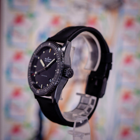 Blancpain Fifty Fathoms Bathyscape Ceramic "Darth Vader" Black Dial 5000-0130-B52A