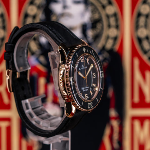 Blancpain Fifty Fathoms Automatique Red Gold 45MM 5015-3630-52A