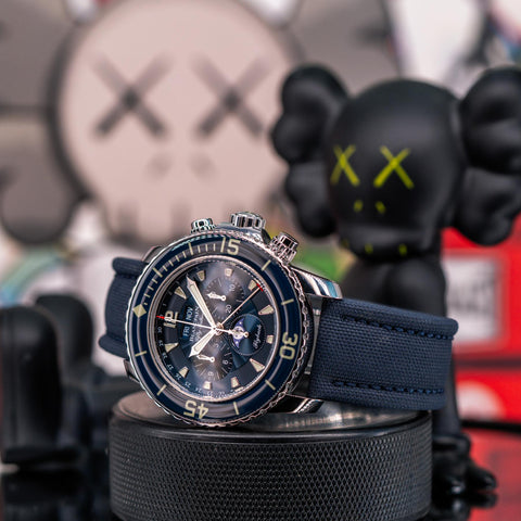 Blancpain Fifty Fathoms Chronographe Flyback Quantième Complet 45MM 5066F-1140-52B