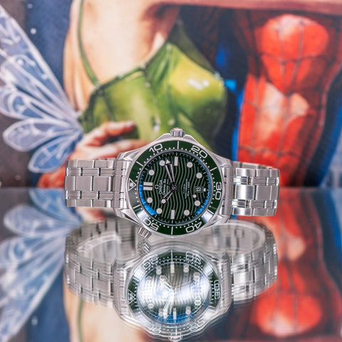 Omega Seamaster Diver 300M “Seaweed” Green Dial 42mm 210.30.42.20.10.001