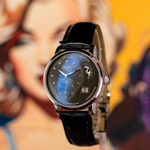  Glashütte Original PanoMaticLunar laxury watch with front image 