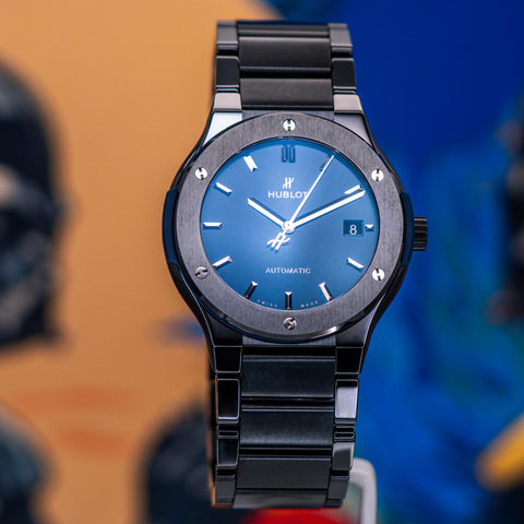 Hublot Classic Fusion Blue Dial 510.CM.7170.CM