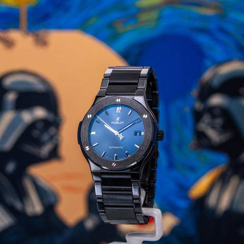 Hublot Classic Fusion Blue Dial 510.CM.7170.CM