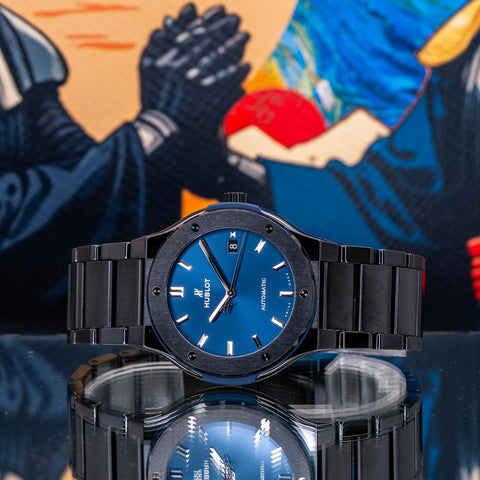 Hublot Classic Fusion Blue Dial 510.CM.7170.CM