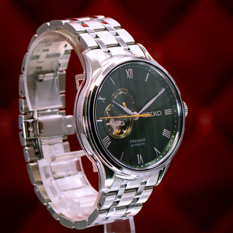 Seiko Presage SARY237 Japanese Garden Mechanical Green Open-Heart SARY237