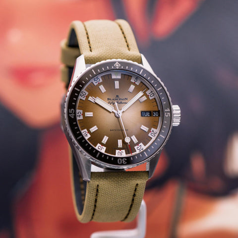Blancpain Fifty Fathoms Bathyscaphe Day Date Desert Edition 5052-1146-E52A