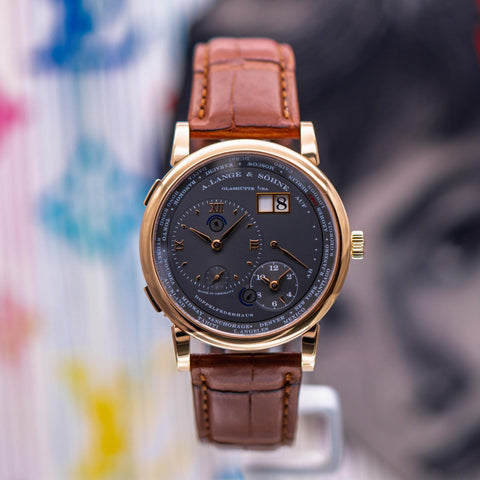 A. Lange & Söhne Lange 1 Time Zone Anthracite Dial 116.033
