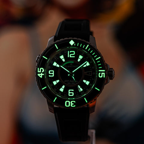 Blancpain Fifty Fathoms 500 Fathoms GMT Limited Edition 50021-12B30-52B