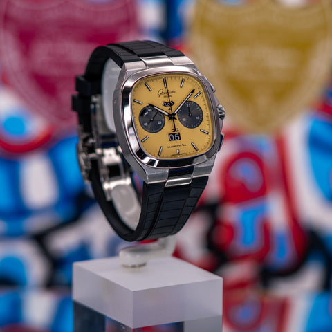 Glashütte Original Seventies Panorama Chronograph “Golden Bay” Limited Edition 1-37-02-14-02-63