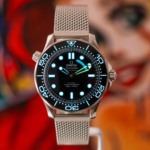 Omega Seamaster Diver 300M Mesh Bracelet 210.30.42.20.01.010