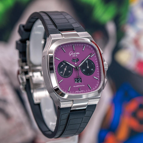 Glashütte Original Seventies Chronograph Panorama Date “Plasma” Limited Edition 1-37-02-20-02-63