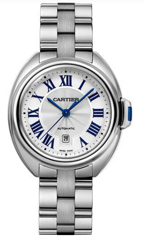Cartier Cle de Cartier Watch - 31 mm Steel Case - Silver Dial - WSCL0005