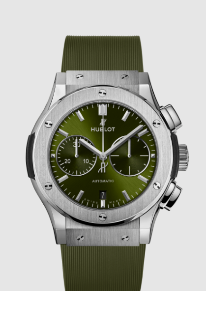 Hublot Classic Fusion Chronograph Titanium Green