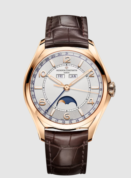 Complete calendar 4000E/000R-B438 40 mm Pink Gold
