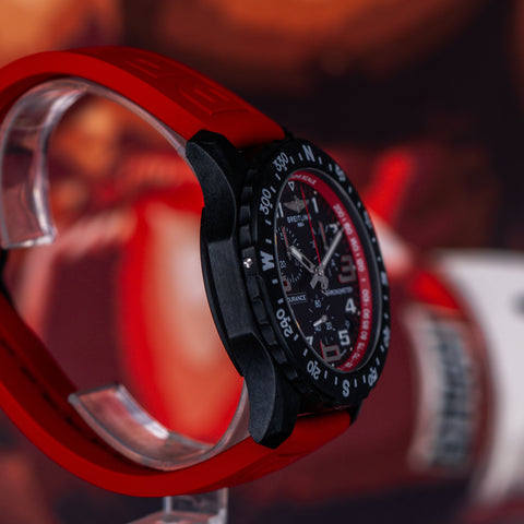 Breitling Endurance Pro Red Rubber Strap X82310