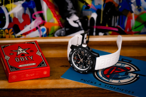 Breitling Endurance Pro 44MM  Black Dial White Rubber Strap X82310
