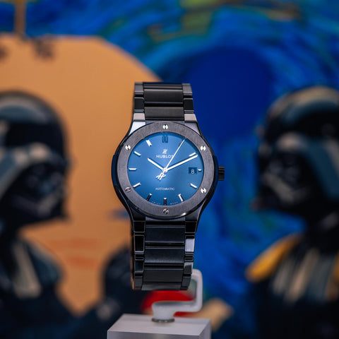 Hublot Classic Fusion Blue Dial 510.CM.7170.CM