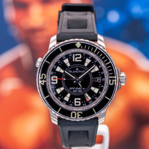 Blancpain Fifty Fathoms 500 Fathoms GMT 50021-12B30-52B