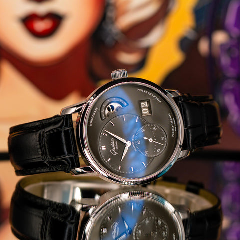  Glashütte Original PanoMaticLunar  watch with front image 