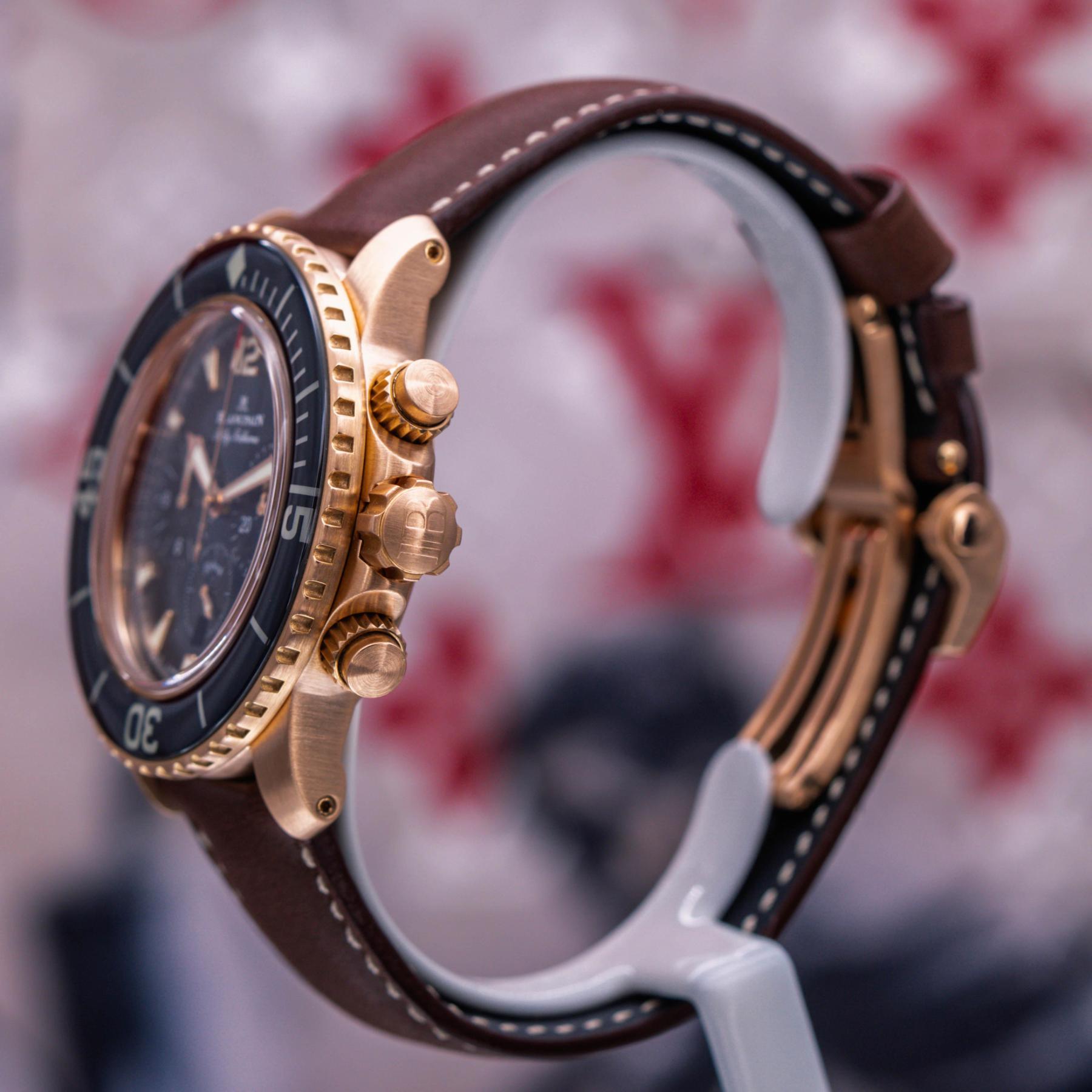 Blancpain Fifty Fathoms Chronograph Flyback Red Gold 5085FA-3630