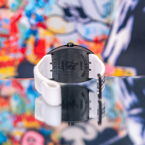 Franck Muller Vanguard #FR2 “Rabbits” L.E. 41MM White Dial Textile Strap V41SCDT FR2 GFGRNR NR