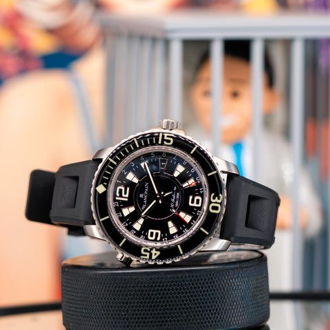 Blancpain Fifty Fathoms 500 Fathoms GMT Limited Edition 50021-12B30-52B