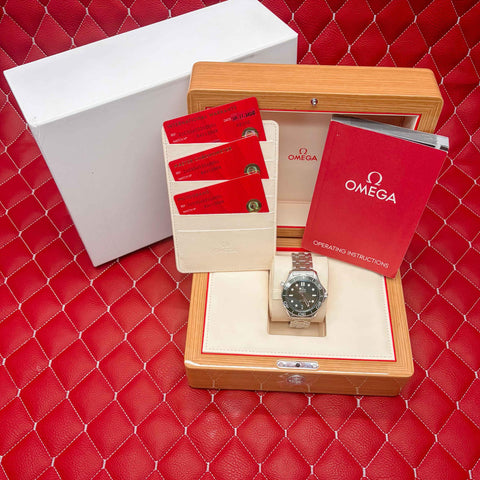 Omega Seamaster Diver 300M Green Seaweed 210.30.42.20.10.001