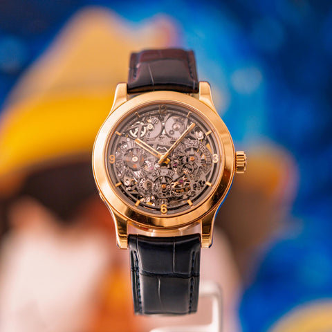 Jaeger-LeCoultre Master Eight Days Perpetual Skeleton Dial Q16124SQ