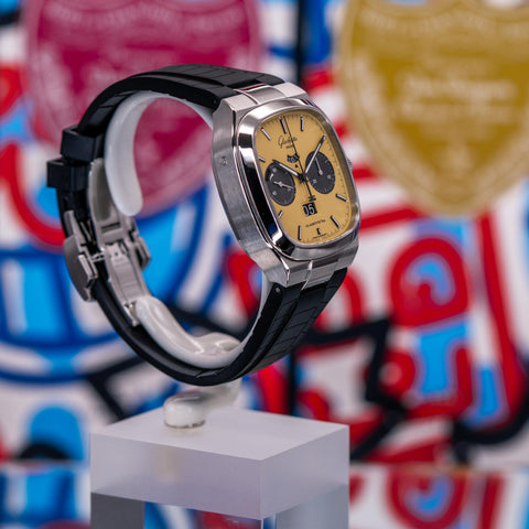 Glashütte Original Seventies Panorama Chronograph “Golden Bay” Limited Edition 1-37-02-14-02-63