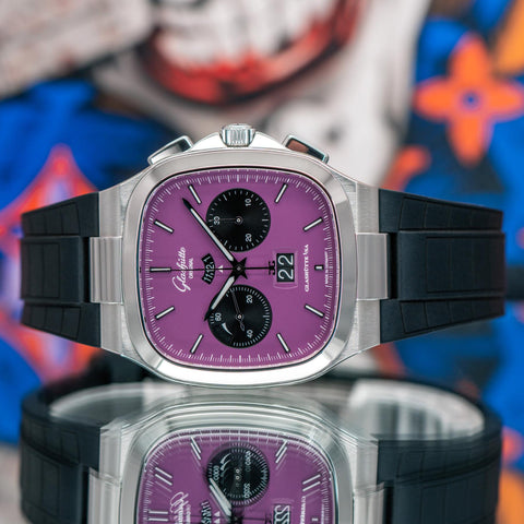 Glashütte Original Seventies Chronograph Panorama Date “Plasma” Limited Edition 1-37-02-20-02-63