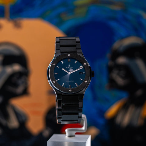 Hublot Classic Fusion Blue Dial 510.CM.7170.CM