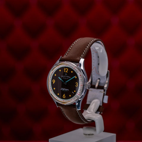 Trafford Watch Co Daytripper I‑40 Brown Dial