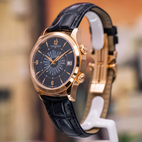 Jaeger-LeCoultre Master Memovox Worldtimer Limited Edition Black Dial Q1412471