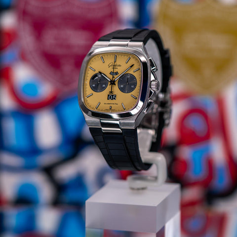 Glashütte Original Seventies Panorama Chronograph “Golden Bay” Limited Edition 1-37-02-14-02-63