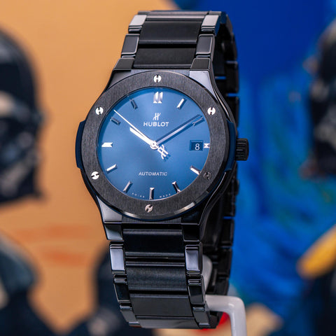 Hublot Classic Fusion Blue Dial 510.CM.7170.CM