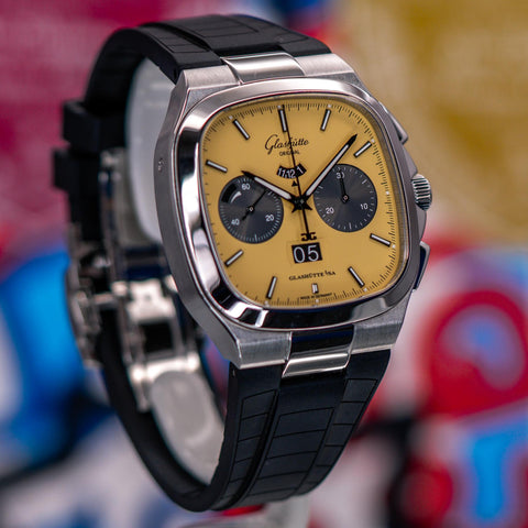 Glashütte Original Seventies Panorama Chronograph “Golden Bay” Limited Edition 1-37-02-14-02-63