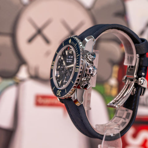 Blancpain Fifty Fathoms Chronographe Flyback Quantième Complet 45MM 5066F-1140-52B