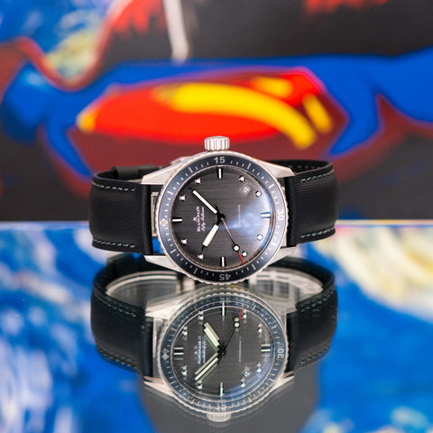 Blancpain Fifty Fathoms Bathyscaphe Titanium Anthracite Dial 5000-1210-G52A