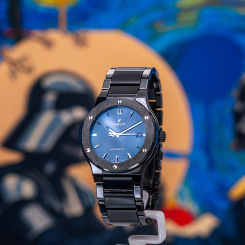 Hublot Classic Fusion Blue Dial 510.CM.7170.CM