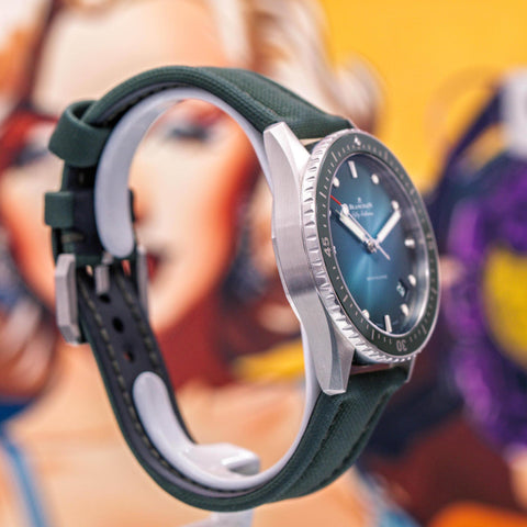 Blancpain Fifty Fathoms Bathyscaphe Limited Edition Green Dial 5000-1153-H52A