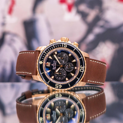 Blancpain Fifty Fathoms Chronograph Flyback Red Gold 5085FA-3630-63B