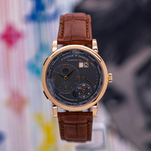 A. Lange & Söhne Lange 1 Time Zone Anthracite Dial 116.033