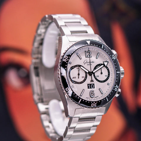 Glashütte Original SeaQ Chronograph “German Panda” 1-37-23-03-80-70