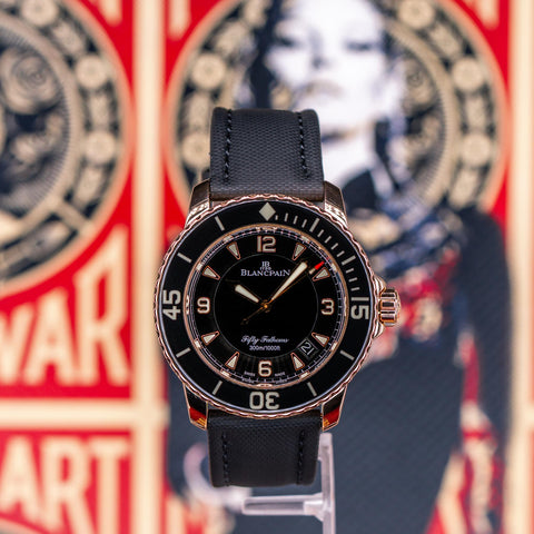 Blancpain Fifty Fathoms Automatique Red Gold 45MM 5015-3630-52A